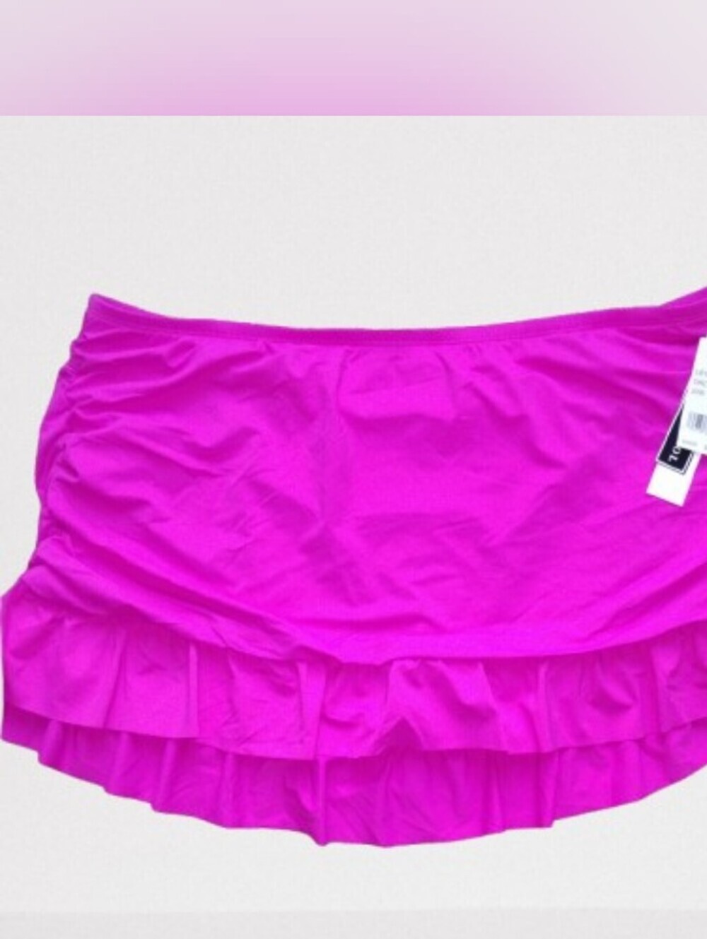 NwT La Blanca Island Goddess Swim Skirt Bottom 20W Orchid Pink Summer 26